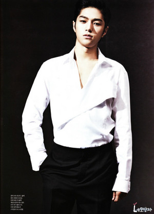  Myungsoo on L'Officiel Hommes Magazine November