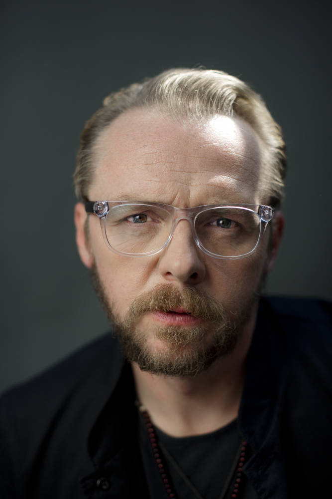 2013 08 28 - London - Simon Pegg for ’ The Times ’ sejak David Bebber