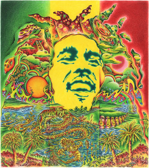 Bob Marley by Jeff Hopp
