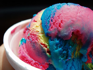  Colourful アイスクリーム