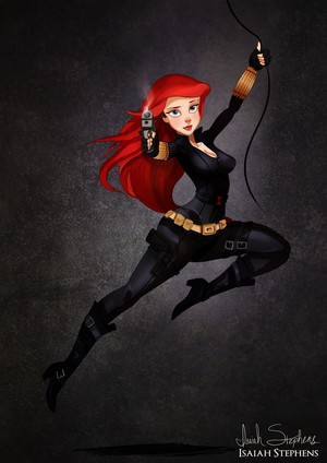  Disney Princesses dressed up as Pop Culture Characters