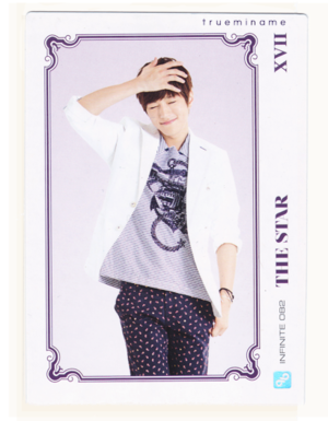  INFINITE l – Official Collection Card Vol. 1 Scans