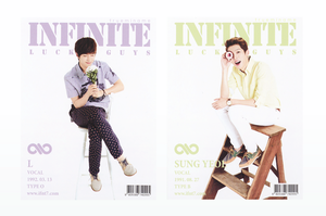  INFINITE এল-মৃত্যু পত্র – Official Collection Card Vol. 1 Scans