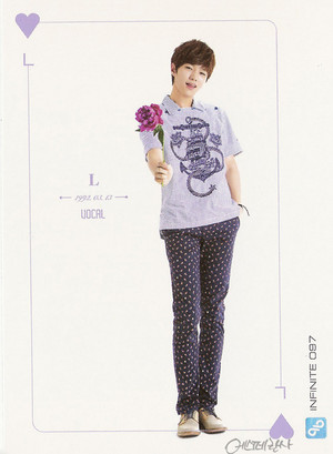  INFINITE L – Official Collection Card Vol. 1 Scans
