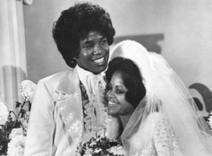  Jermain And Hazel Gordy On Their Wedding siku Back In 1973