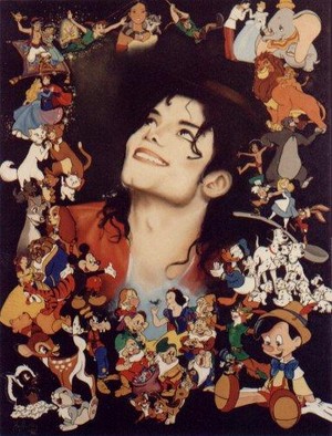  Michael And Disney Characters