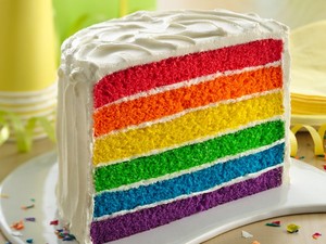  regenboog Cake