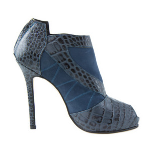  Royal Blue Ankle Boots, Royal Blue Stilettos, High Heel Ankle Boots, Kathryn Howard
