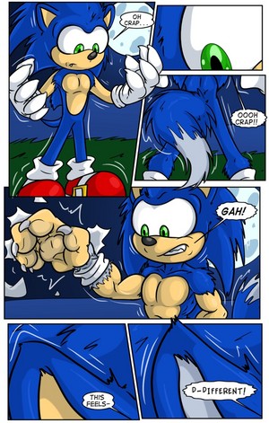  Sonic the Werehog Transformation