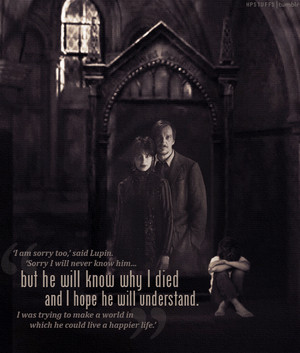 Teddy will never know lupin or tonks