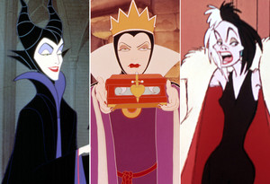  The Three Disney Villainesses