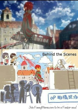  behind the scenes of Attack On Titan