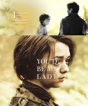  Arya Stark & Gendry