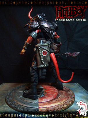  Calvin's Custom Predators X Hellboy