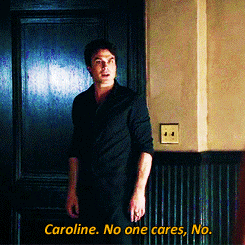  Caroline: "Damon Towel Knock"