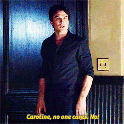  Caroline: "Damon Towel Knock"