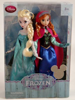 Frozen Elsa and Anna 11'' Doll Set - Disney Store 