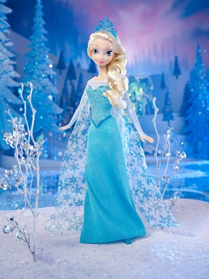  겨울왕국 Sparkle Elsa Doll