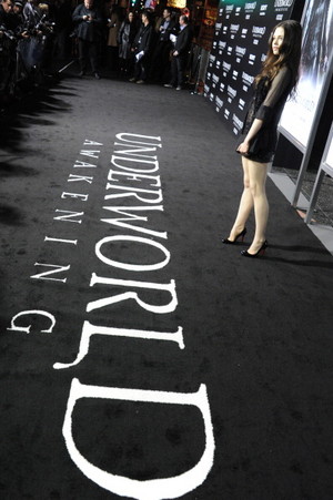 India Eisley at "Underworld Awakening" - Los Angeles Premiere 