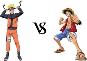  Luffy and Наруто