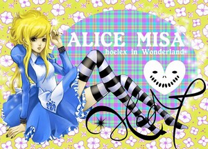  Misa Amane Alice in Wonderland प्रशंसक Art