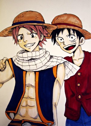  Natsu and Luffy
