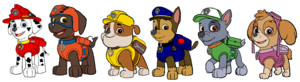  Paw Patrol - Pups