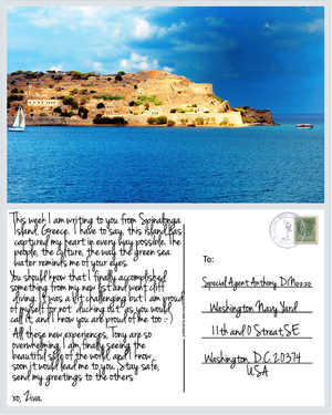  Postcards to Tony: Spinalonga Island, Greece