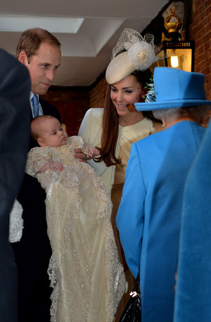  Prince George of Cambridge Christened in লন্ডন