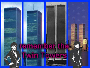  TWIN TOWERS ARE REMEMBERED EVRY an