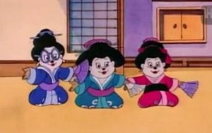  Three little maids