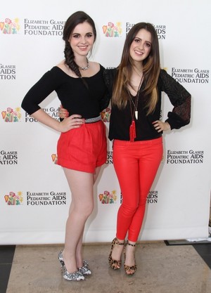  Vanessa & Laura at A Time For Heroes event