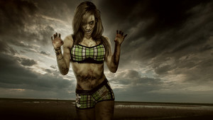  ডবলুডবলুই Zombie:The Ring of the Living Dead - AJ Lee
