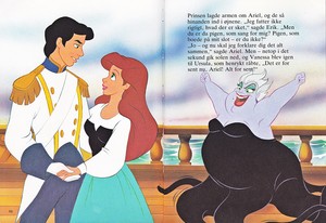  Walt डिज़्नी Book तस्वीरें - Prince Eric, Princess Ariel & Ursula