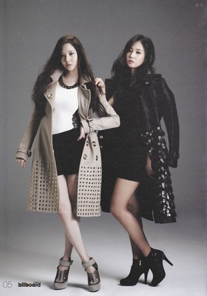  Yuri and Seohyun for Billboard