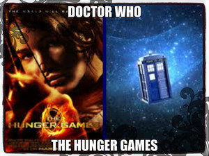  doctor who and the hunger games