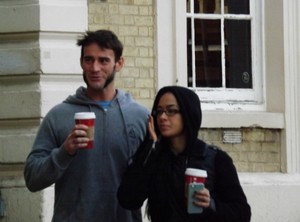  AJ Lee and CM Punk in London
