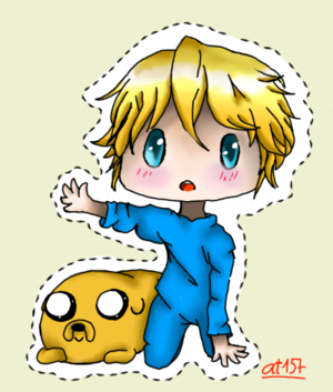  Baby Finn and Jake