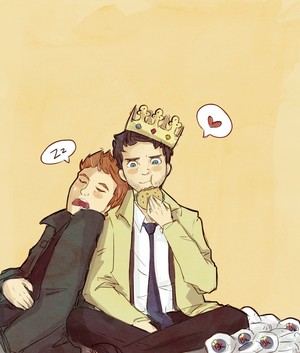  Dean and Castiel ♡