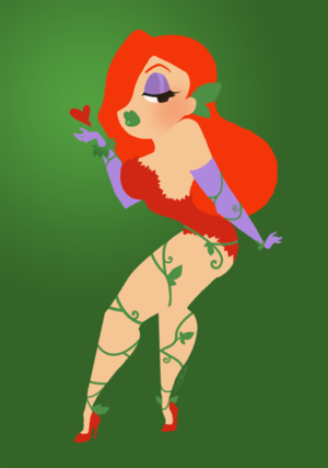  Jessica Rabbit as Poison Ivy