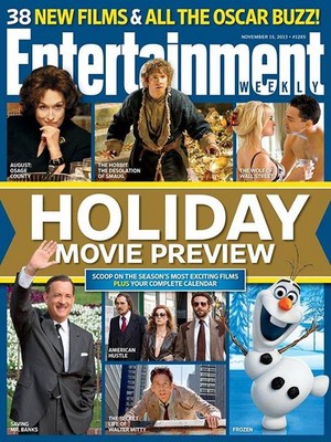  Entertainment Weekly's Holiday 映画 プレビュー issue!
