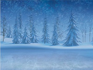 Frozen digital painter backgrounds