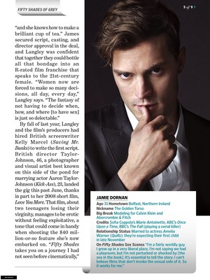  Jamie Dornan - Fifty Shades of Grey - Entertainment Weekly