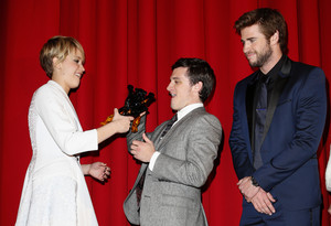  The Hunger Games: Catching api Berlin Premiere - Inside