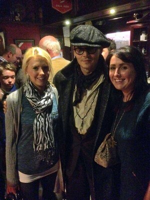  Johnny Depp & Cillian Murphy in Ireland, Nov.3, 2013