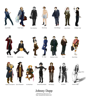  Johnny's movie characters