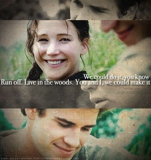  Gale and Katniss ღ