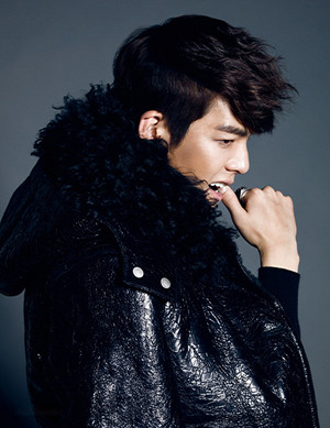  Kim Woo Bin for Harpers Bazaar Korea