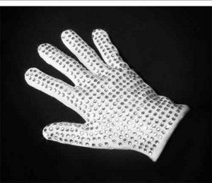 Michael's Trademark Sequinned Glove