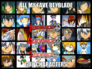  My fave 《战斗陀螺》 guy characters